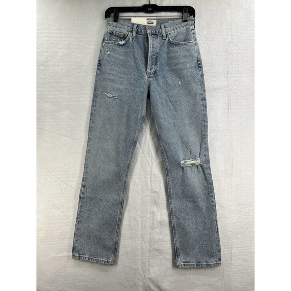 Citizens Of Humanity Light Blue Straight Leg Jeans - Picture 2 of 15